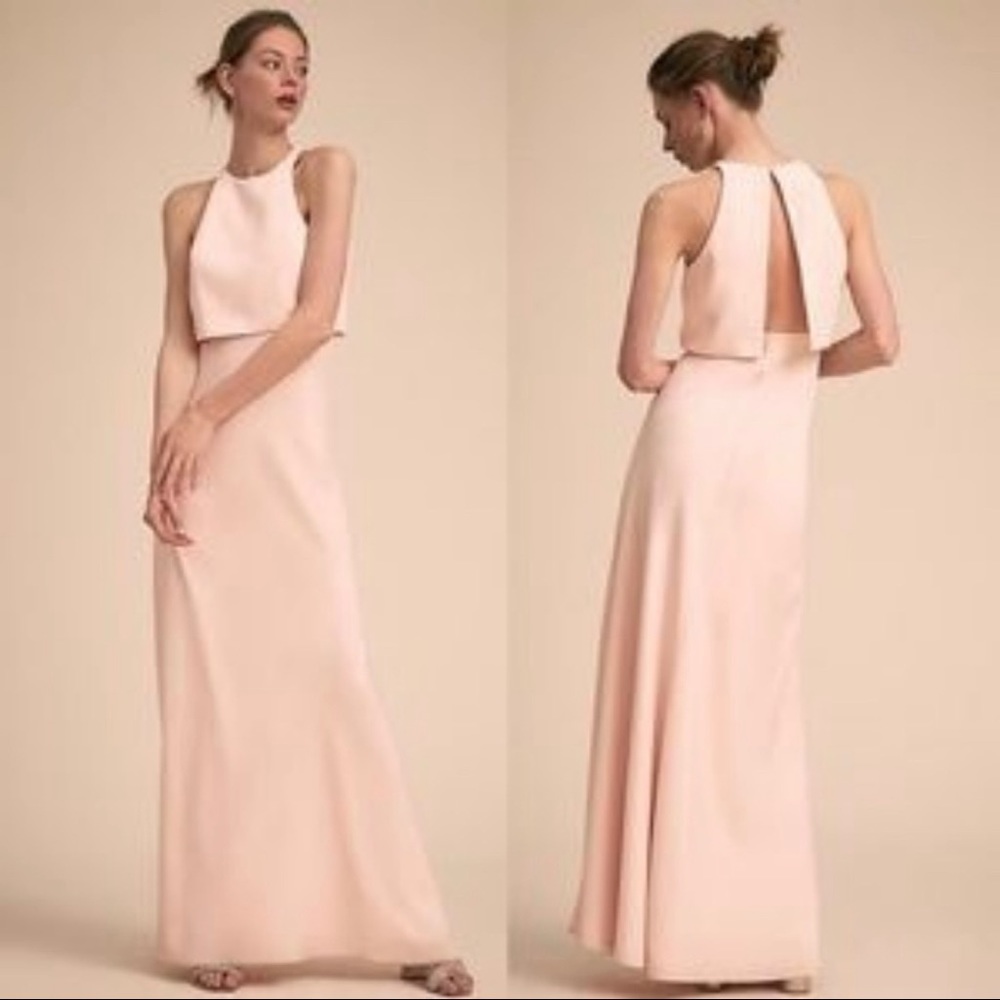 BHLDN JILL STUART Blush maxi dress